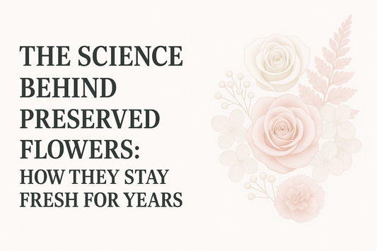 The Science Behind Preserved Flowers: How They Stay Fresh for Years - Ana Hana Flower