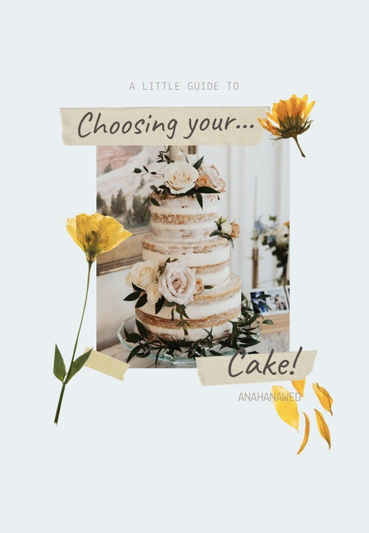 Wedding Cake Ideas - Ana Hana Flower