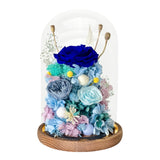 Hazelynn (With Gift Box) - Flower - Blue - Preserved Flowers & Fresh Flower Florist Gift Store