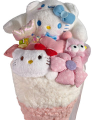 Hello Kitty Soft Serve Cone Bouquet - Flowers - Preserved Flowers & Fresh Flower Florist Gift Store