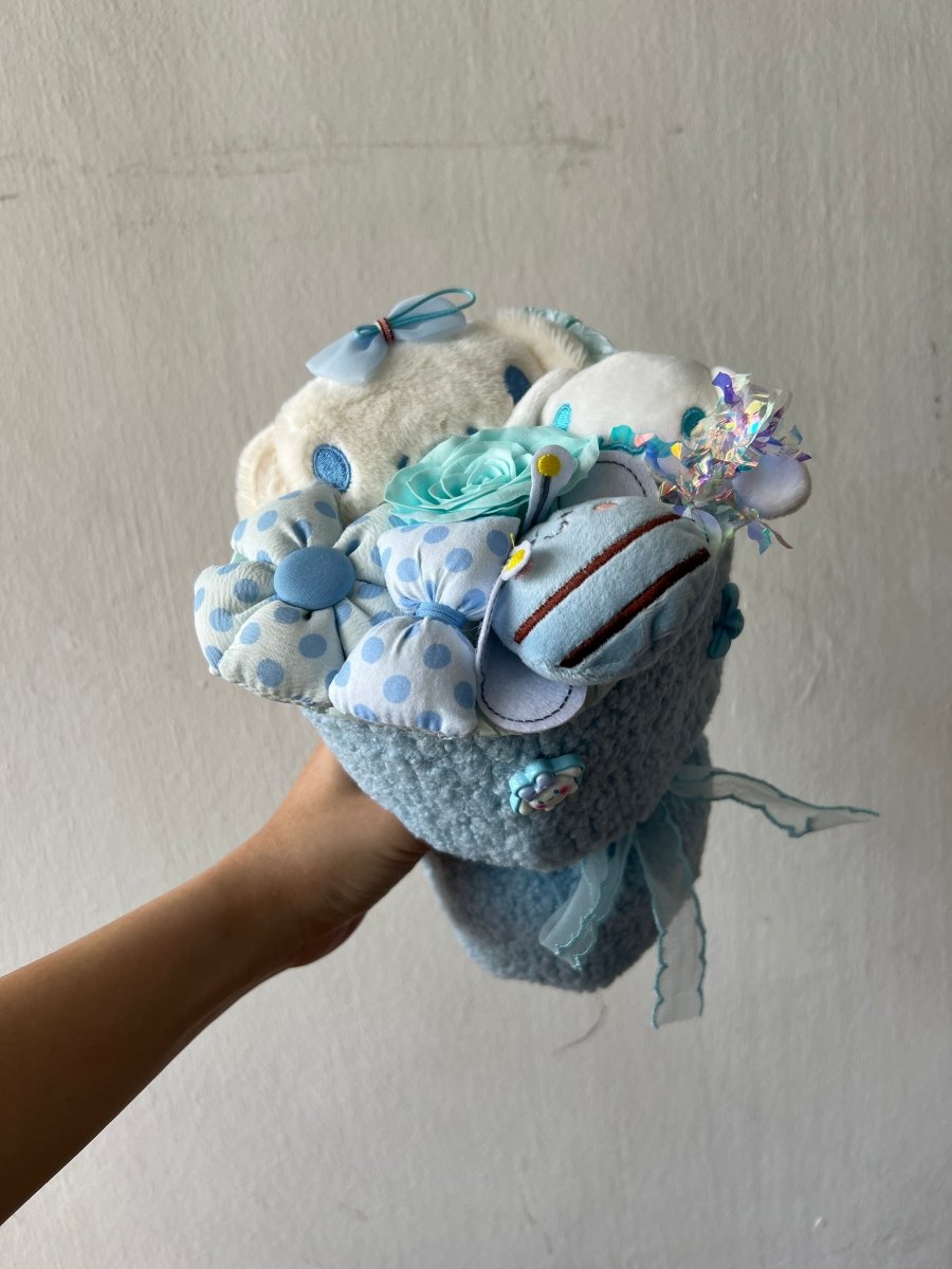 Kitty/Kuromi/Melody - Fluffy Soft Toy Bouquet - Flowers - Melody - Preserved Flowers & Fresh Flower Florist Gift Store