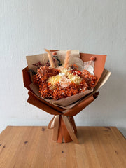 Kora - Valentine's Day Mixed Roses Preserved Bouquet - Flowers - marigold - Preserved Flowers & Fresh Flower Florist Gift Store