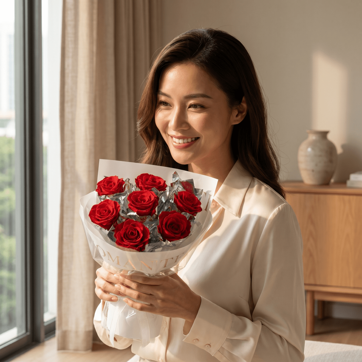 Pure Love - Red Rose - Flowers - Pure Love - Red - Preserved Flowers & Fresh Flower Florist Gift Store