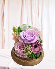 Rose Blowball - Light Purple - Flowers - Preserved Flowers & Fresh Flower Florist Gift Store