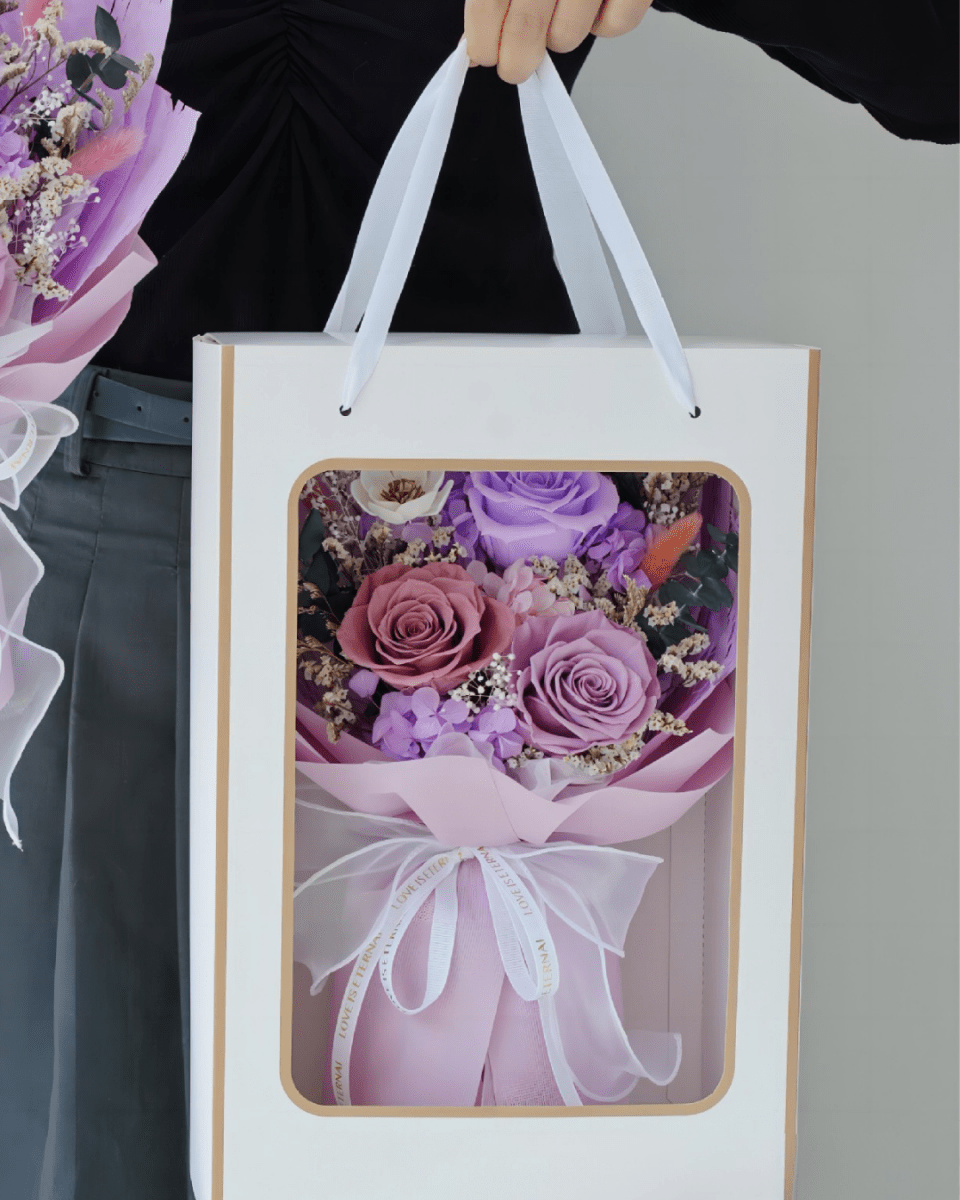 Yume Preserved Flower - Flowers - Lilac - Preserved Flowers & Fresh Flower Florist Gift Store