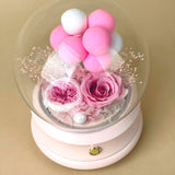 Confession Balloon Bluetooth Speaker - Blush Pink - Flower - Preserved Flowers & Fresh Flower Florist Gift Store