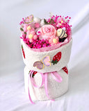 Emma - Handmade Knitted Flower Bouquet - Flower - Standard - Preserved Flowers & Fresh Flower Florist Gift Store