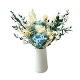 Fumiko, Blue - ふみこ- Japanese Preserved Flower Arrangement - Flower - Preserved Flowers & Fresh Flower Florist Gift Store