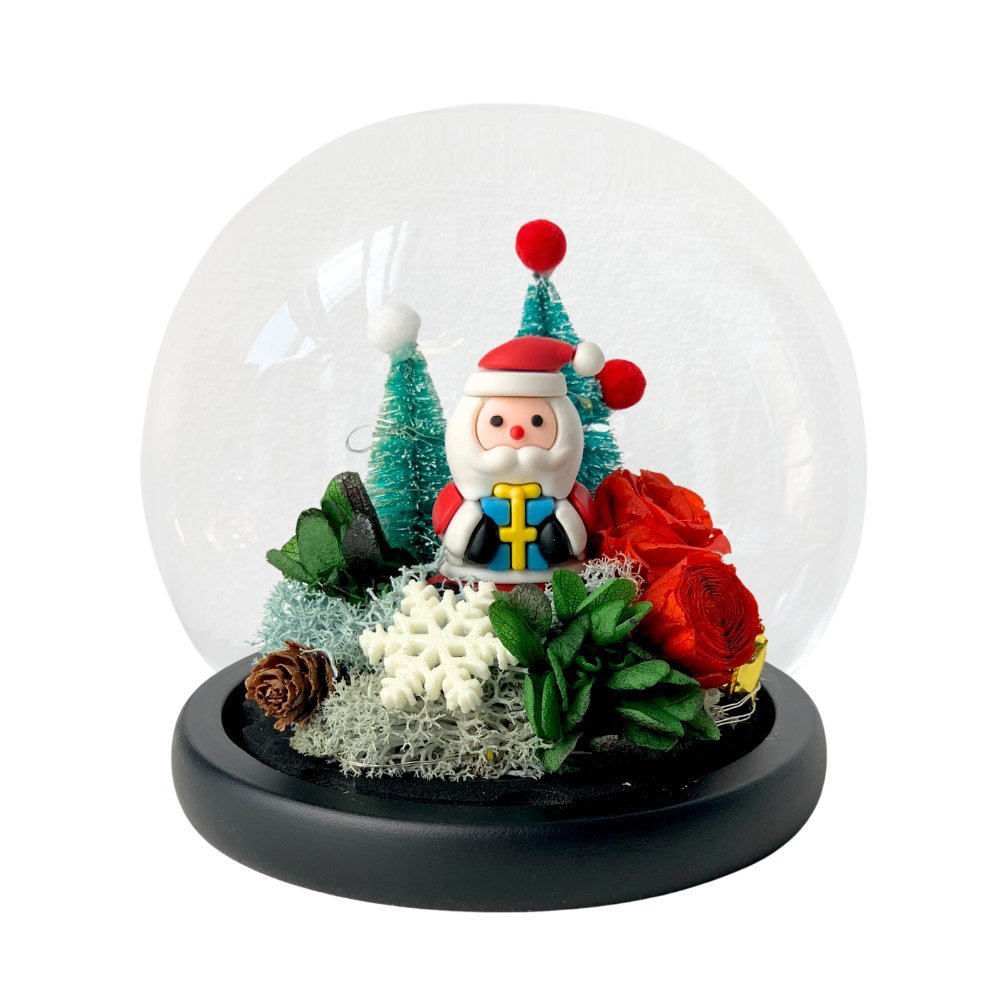 Santa Christmas - Flower - Large - Preserved Flowers & Fresh Flower Florist Gift Store